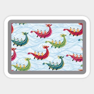 Dragon Festival - Boat race Sticker